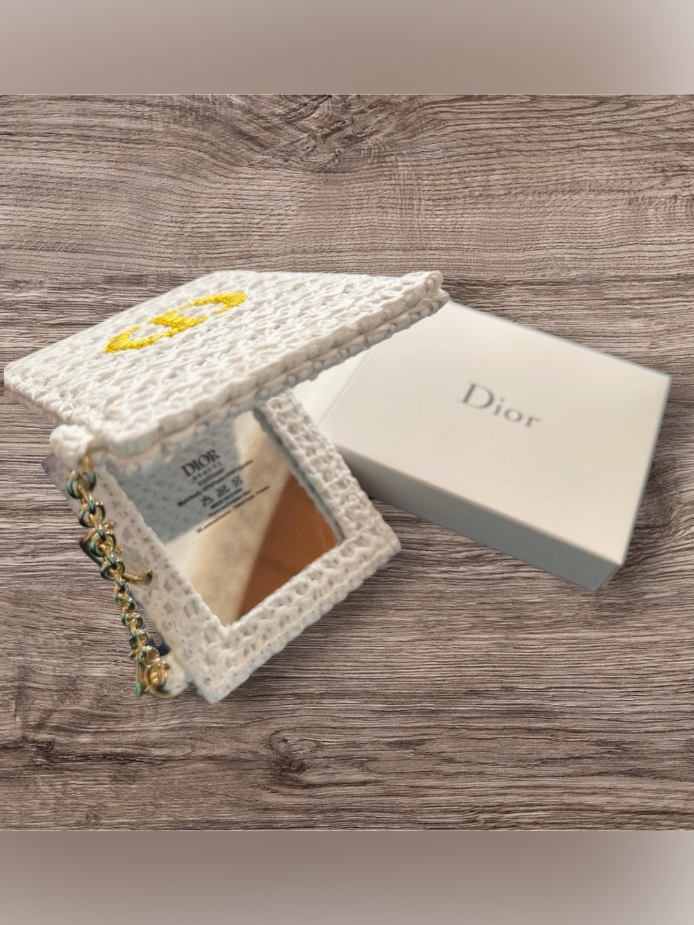 Dior Beauty Raffia Mirror